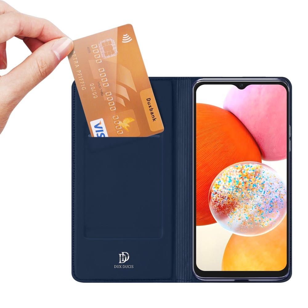 DUX könyv tok Samsung Galaxy A15 4G/5G készülékhez - sötétkék