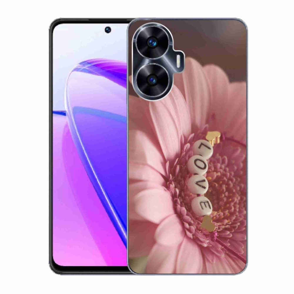 Gél borítás mmCase a Realme C55 készülékhez - medál szerelem