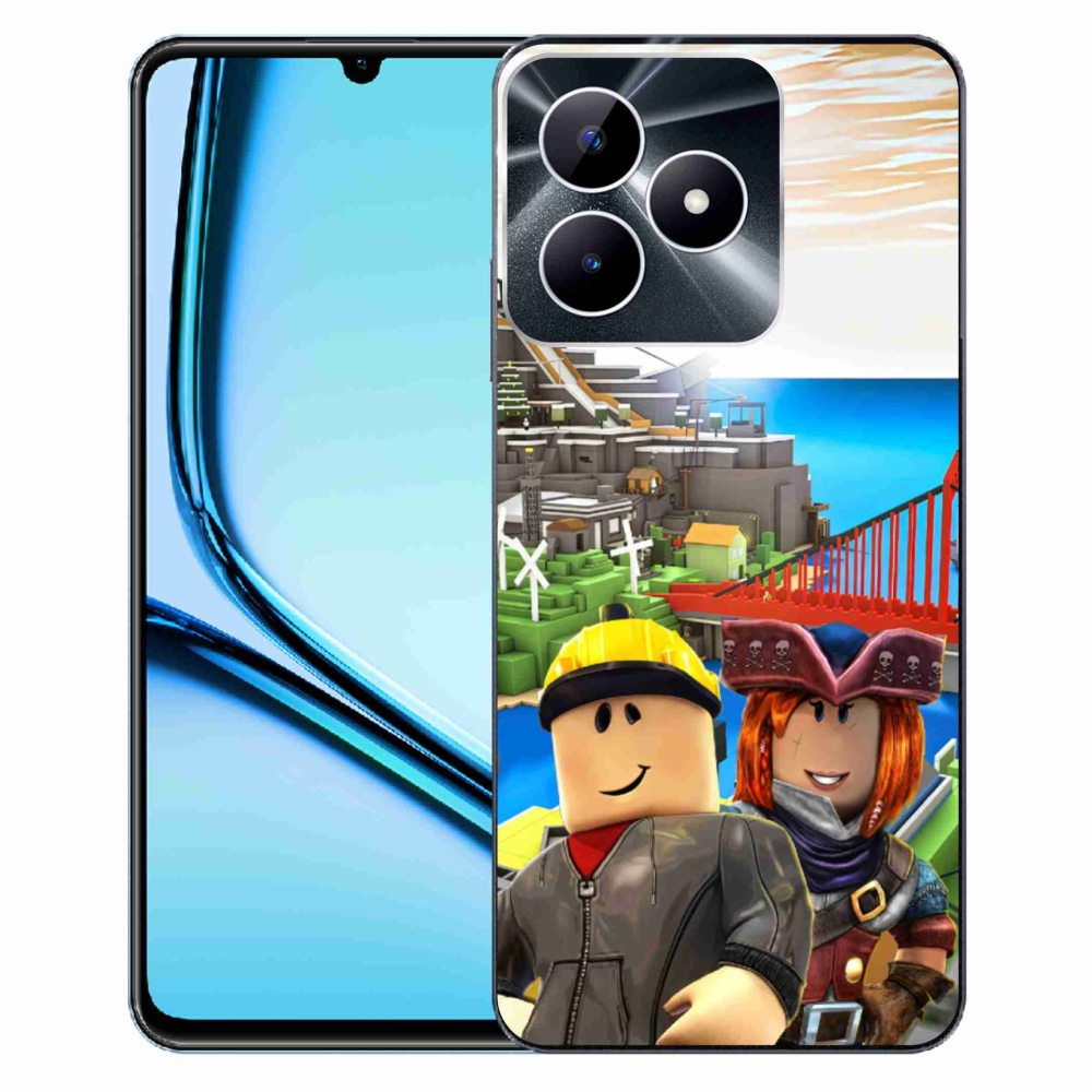 Zselés borító mmCase a Realme Note 50 készülékhez - roblox 1