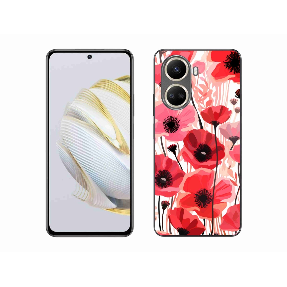 Gél borítás mmCase a Huawei Nova 10 SE-hez - mákos 1