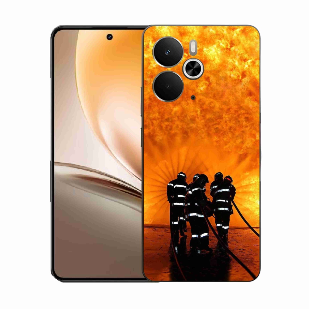 Gél borítás mmCase a Realme 14 5G/14T 5G készülékhez - tűz