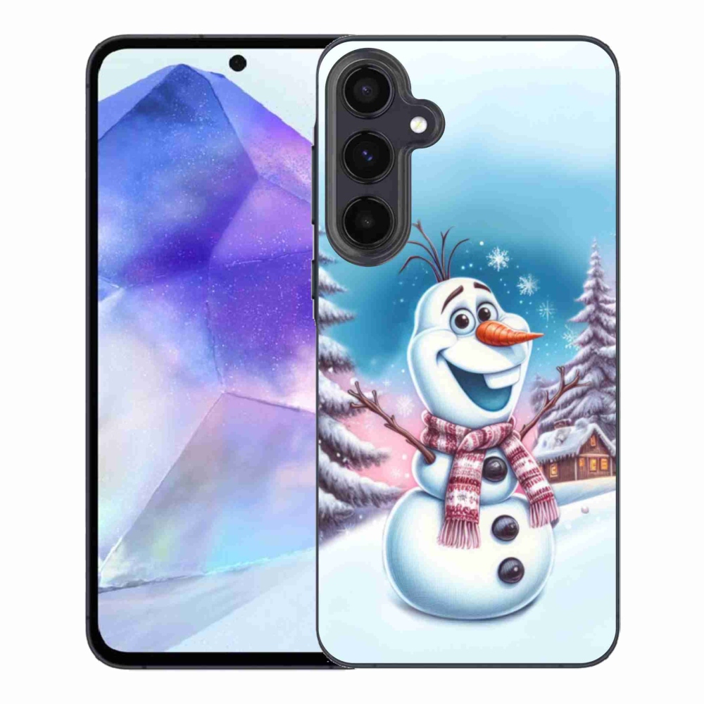 Gél borítás mmCase Samsung Galaxy A55 5G - ice kingdom - jégkirályság
