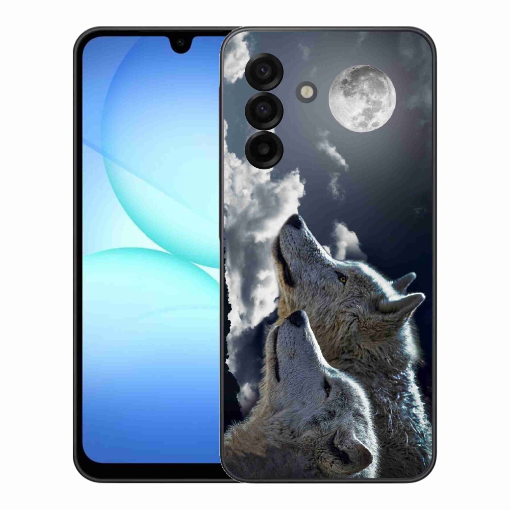 Gél védőburkolat mmCase Samsung Galaxy A17 4G/5G - farkasok