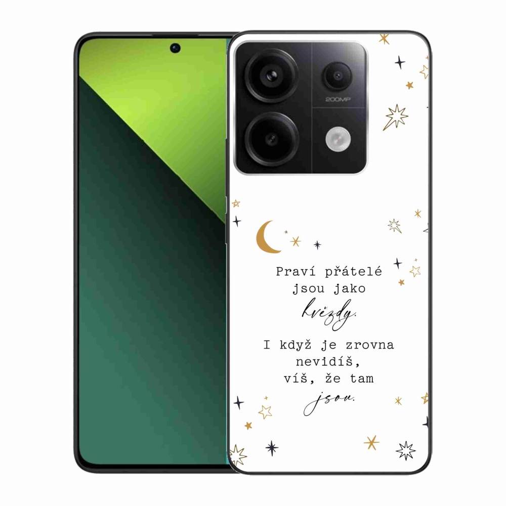 Gél borítás mmCase a Xiaomi Redmi Note 13 Pro 5G/Poco X6 5G számára - idézem 6 fehér háttér