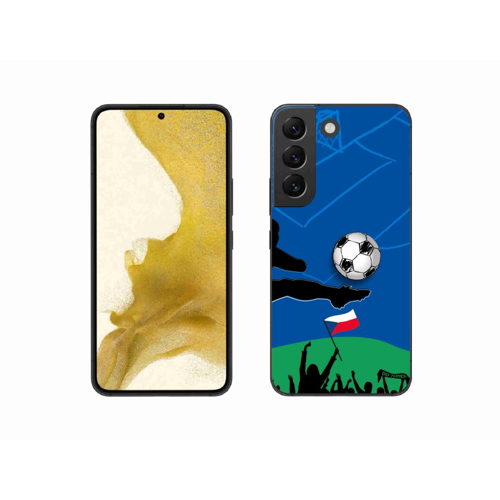 Gél borítás mmCase Samsung Galaxy S22 5G - futballszurkolók számára