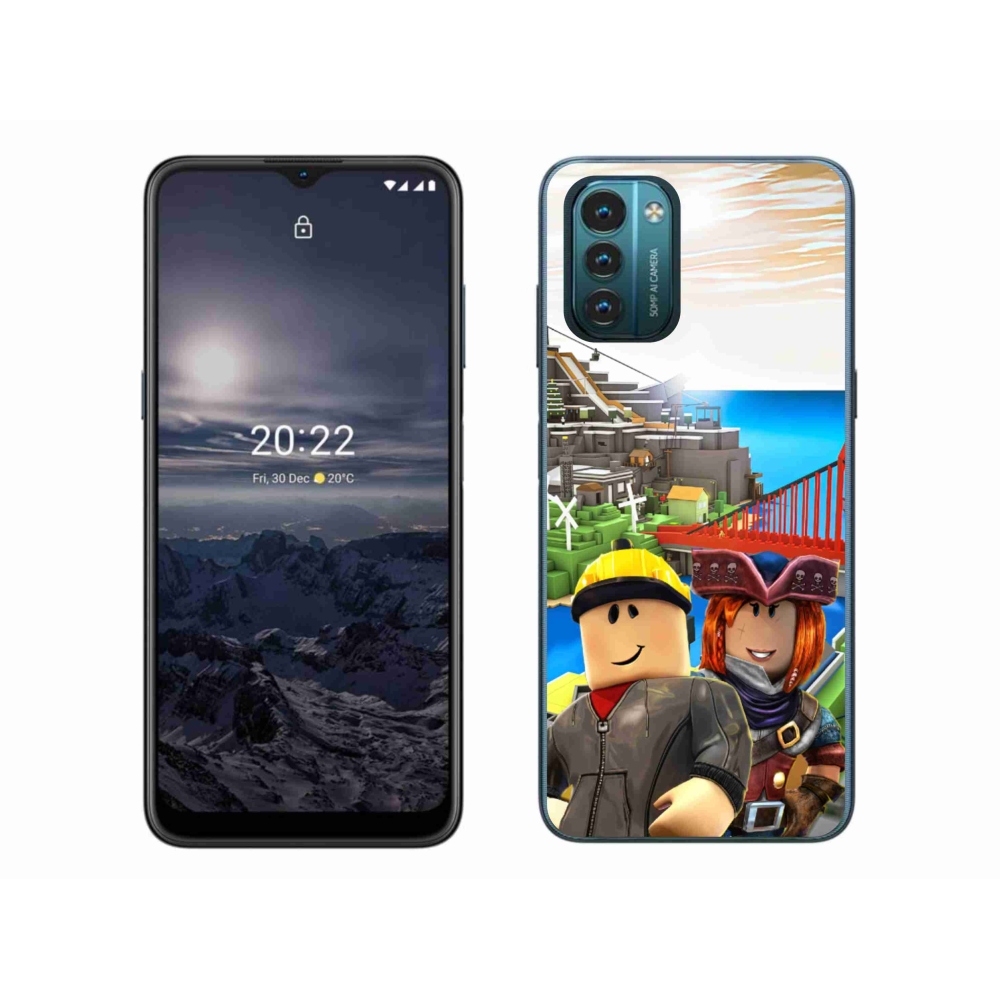 Zselés borítás mmCase a Nokia G11/G21 készülékhez - roblox 1