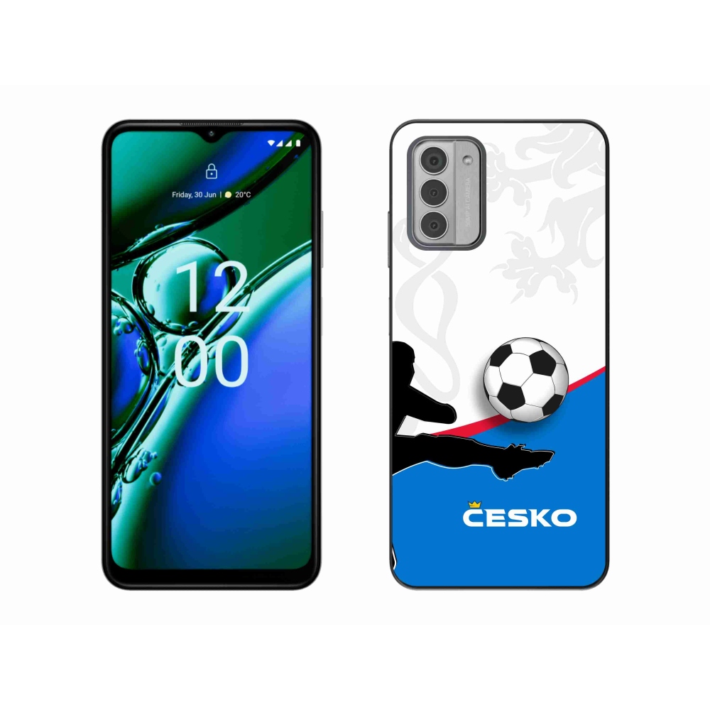 Zselés borítás mmCase a Nokia G42 készülékhez - futball Csehország 3