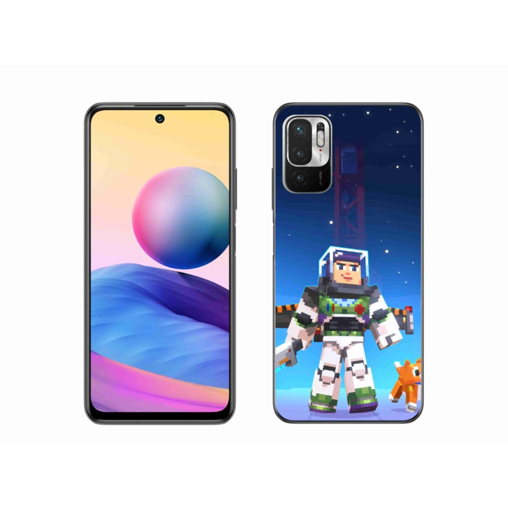 Gél borítás mmCase a Xiaomi Poco M3 Pro/5G számára - minecraft 2