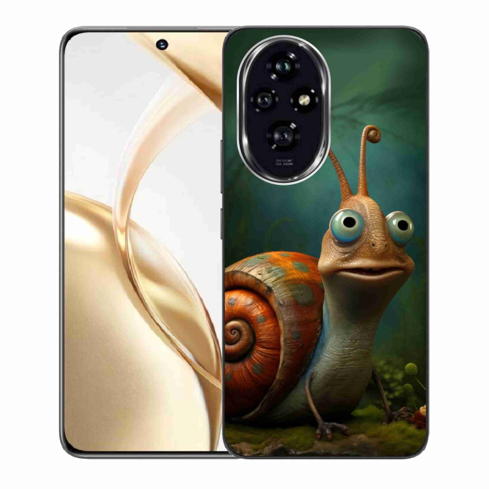 Zselés borító mmCase a Honor 200 5G készülékhez - csiga