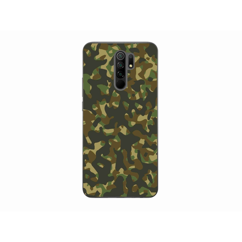 Gél borítás mmCase a Xiaomi Redmi 9-hez - terepszínű minta 1