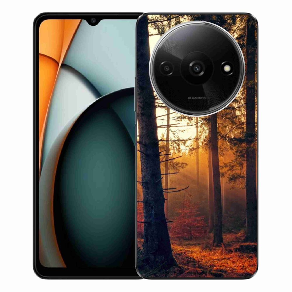 Gél tok mmCase a Xiaomi Redmi A3-hoz - erdő