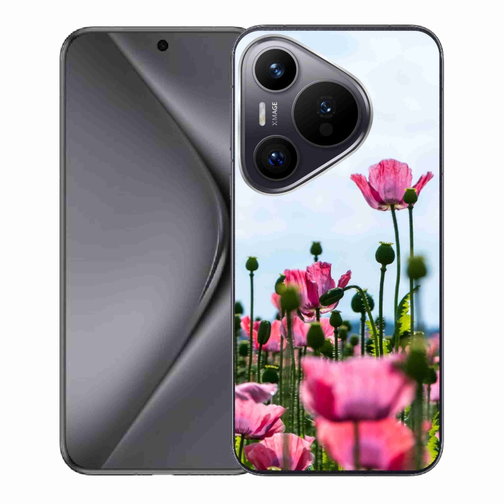 Gél borító mmCase a Huawei Pura 70 készülékhez - mákos mák