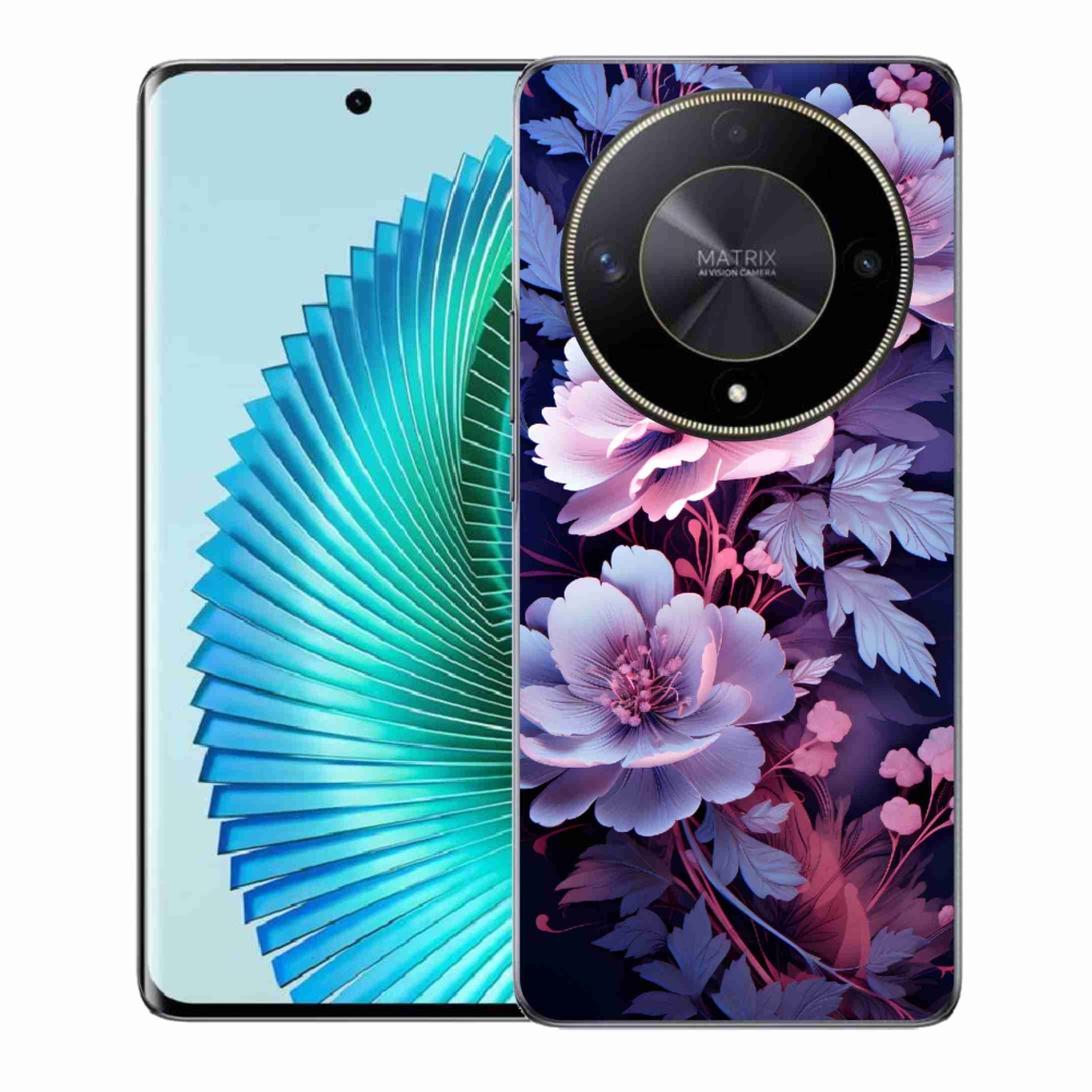 Gél borító mmCase a Honor Magic 6 Lite 5G számára - virágok 11