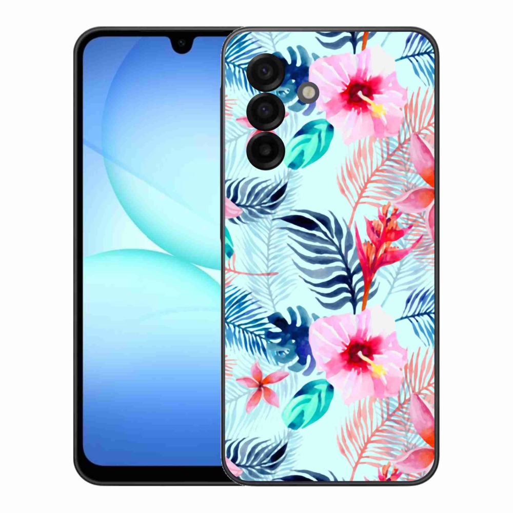 Gél borítás mmCase Samsung Galaxy A17 4G/5G - virágokhoz