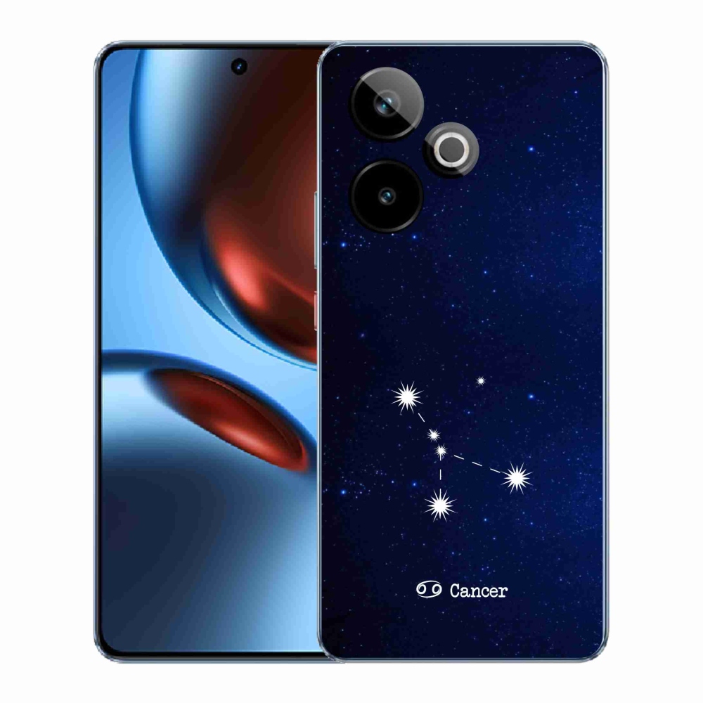 Rugalmas zselés tok mmCase képpel a Realme GT 7 5G/GT 7T 5G - csillagkép Rák
