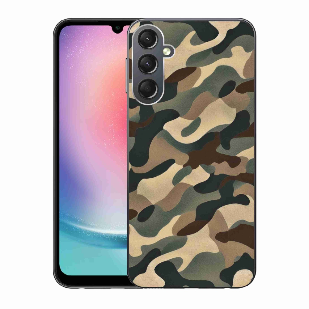 Zselés borítás mmCase Samsung Galaxy A24 készülékhez - terepszínű minta 11