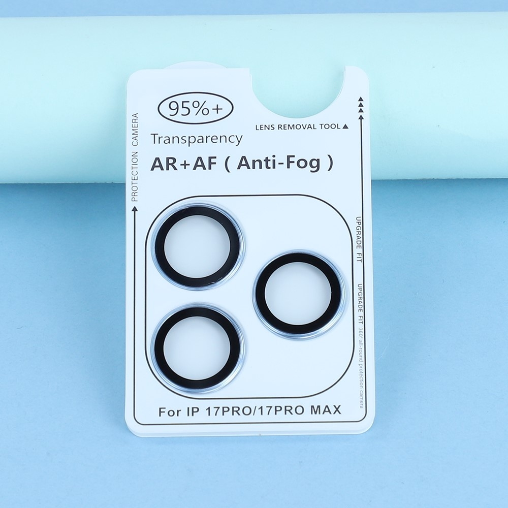 Ultra HD kamera lencse üveg iPhone 17 Pro/17 Pro Max készülékhez (különálló szemüveg) - világoskék