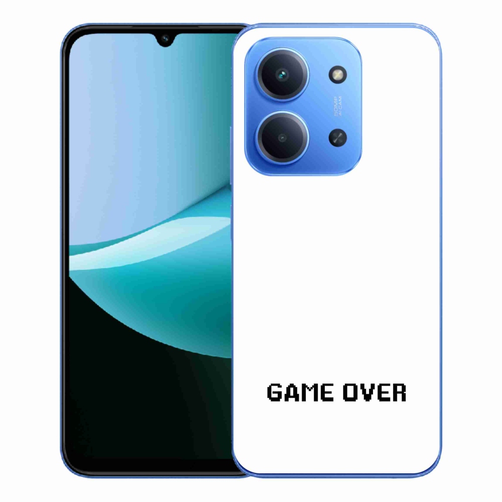 Gél borítás mmCase a Xiaomi Redmi 15C 4G/5G (173mm) - játék fehér háttérrel