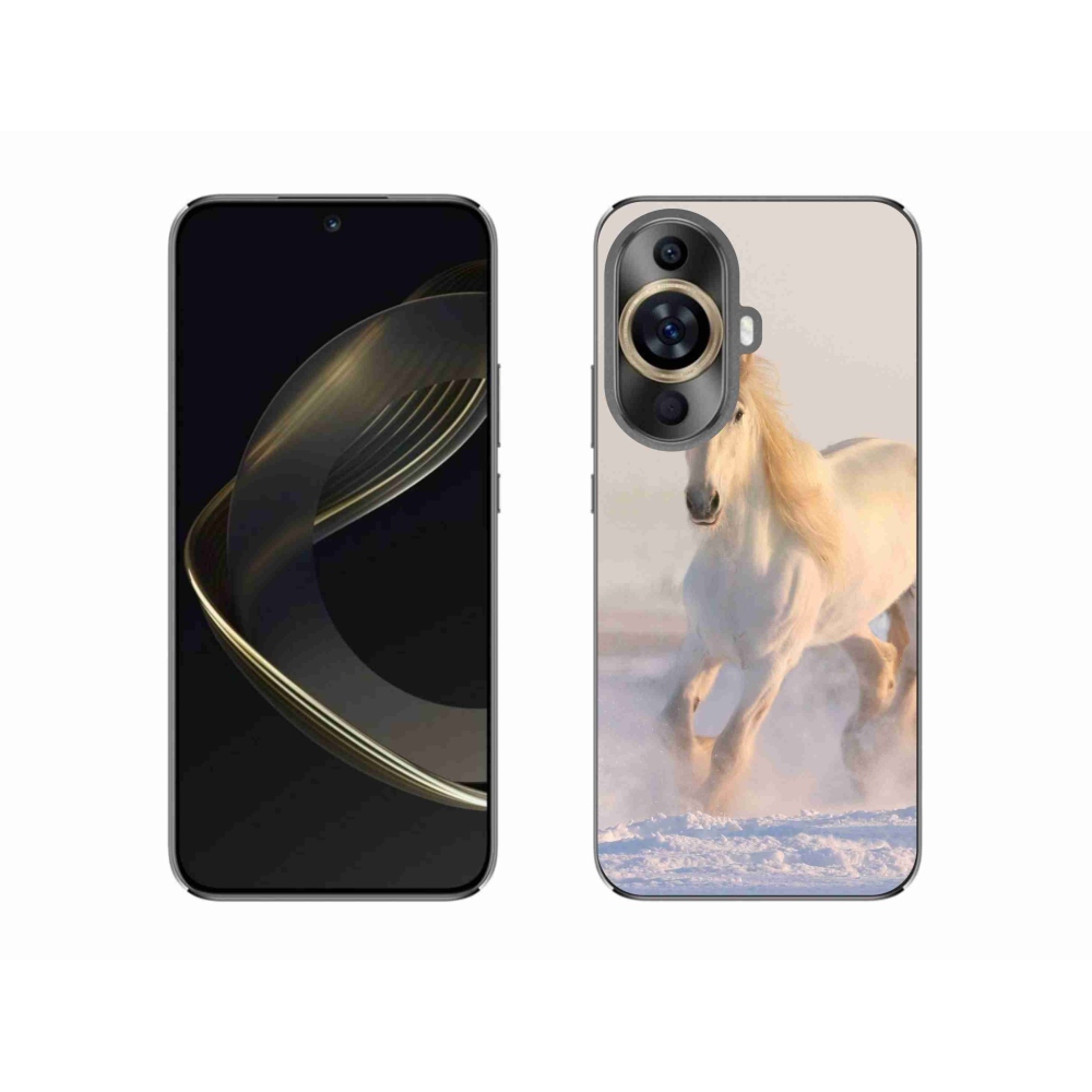 Gél tok mmCase a Huawei Nova 11-hez - ló a hóban