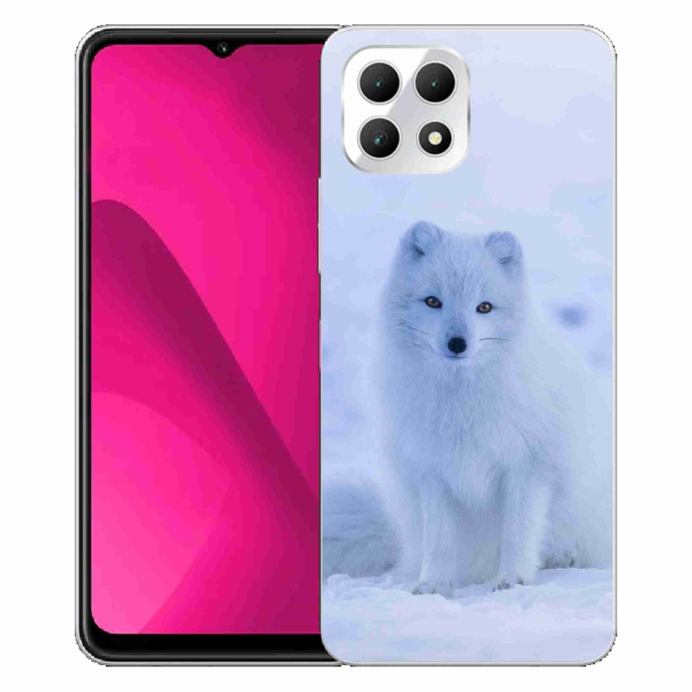 Zselés borítás mmCase a T-Mobile T Phone 2 készülékhez - polár róka