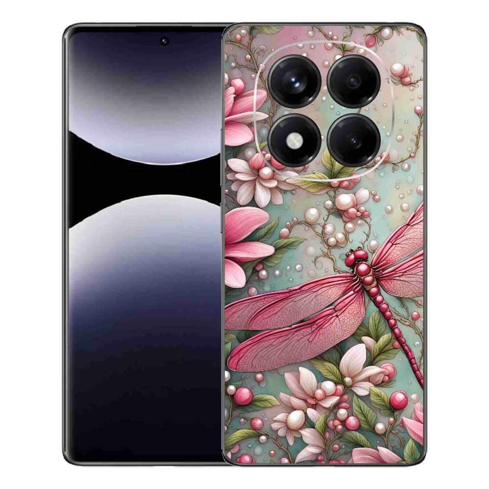 Gél borítás mmCase a Xiaomi Redmi Note 14 Pro számára - szitakötő