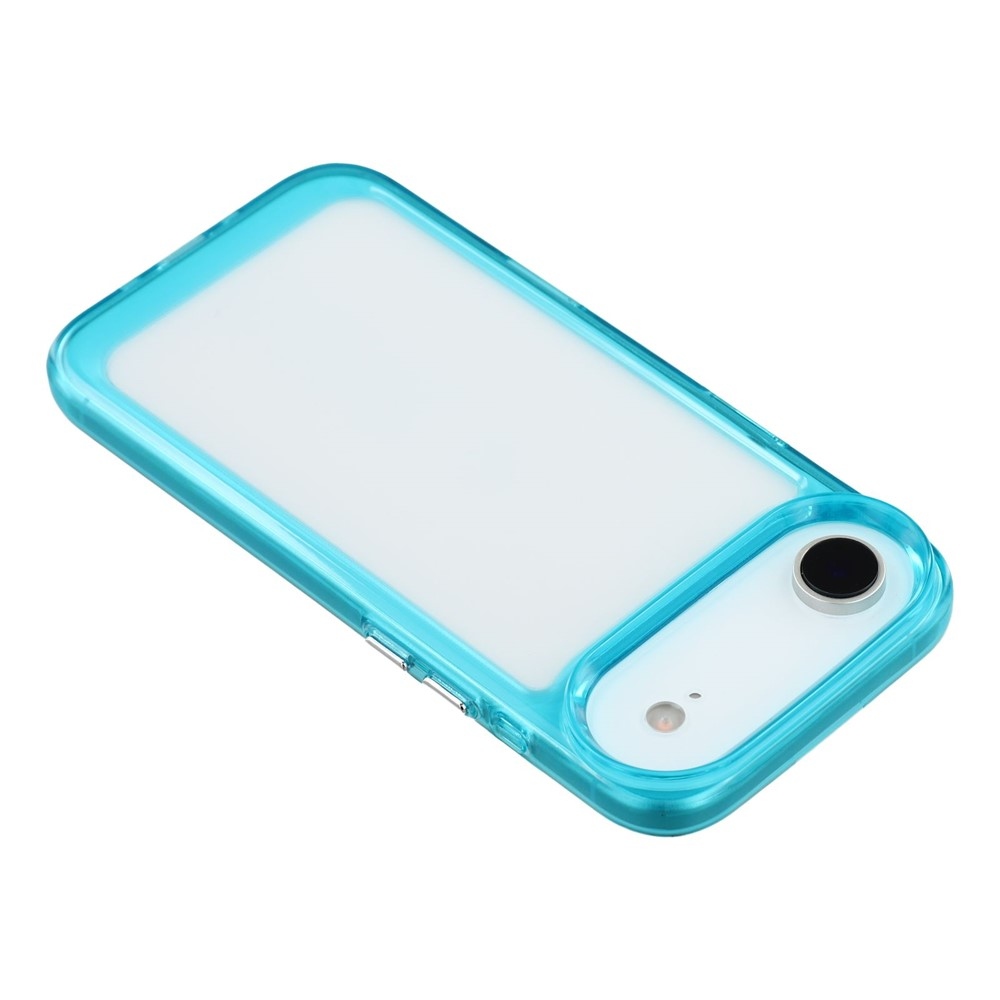 Gél tok fix hátlappal iPhone 17 Air készülékhez - világoskék