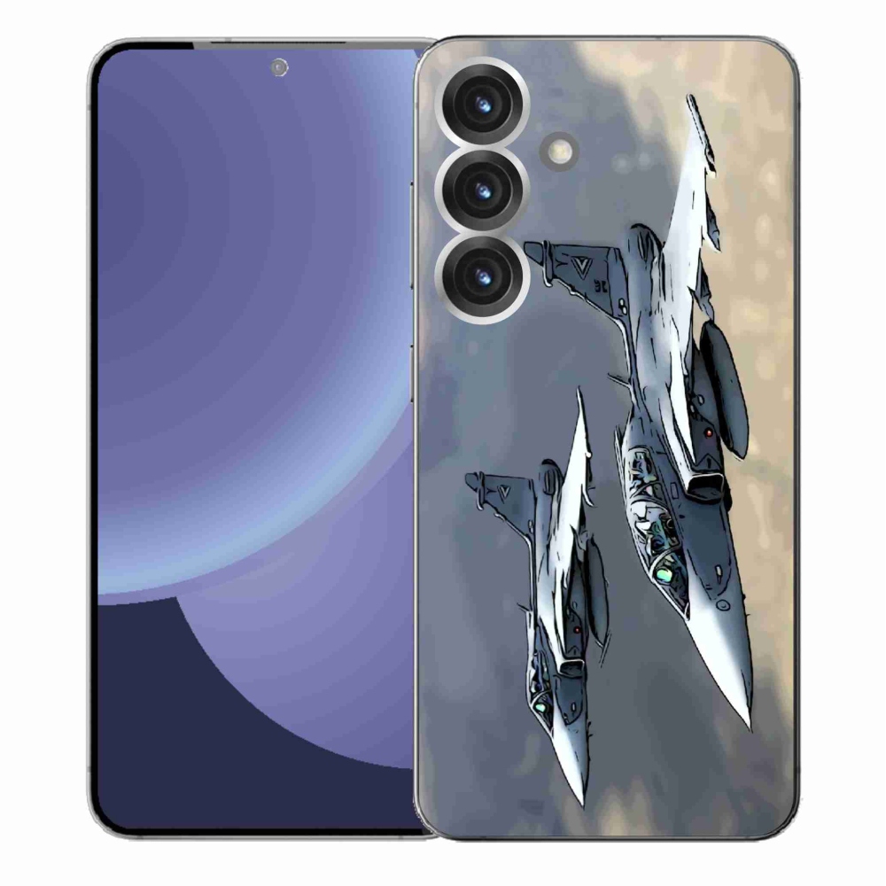 Gél borítás mmCase Samsung Galaxy S25+ - vadászrepülők számára