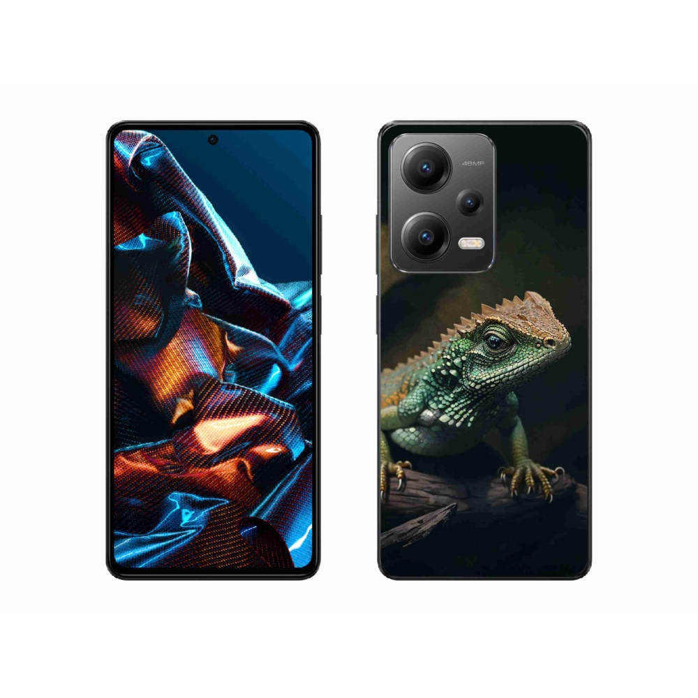 Gél borítás mmCase a Xiaomi Redmi Note 12 Pro 5G-hez - gyík