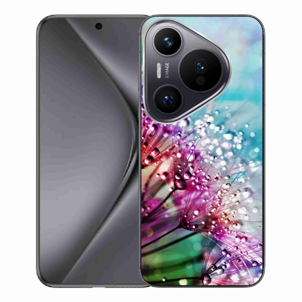 Gél borítás mmCase a Huawei Pura 70 Pro számára - színes virágok