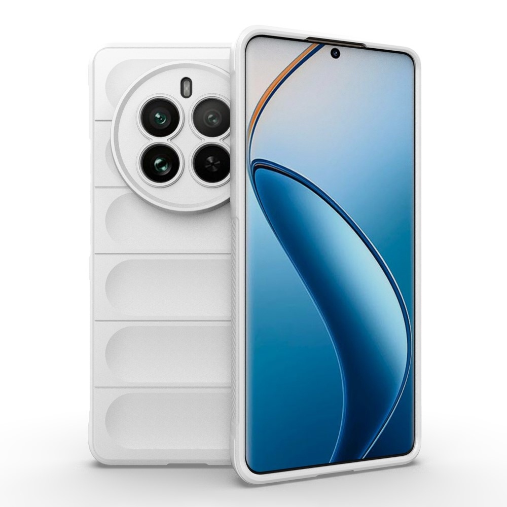 Rugg tartós zselés tok a Realme 12 Pro 5G/12 Pro+ 5G modellhez - fehér