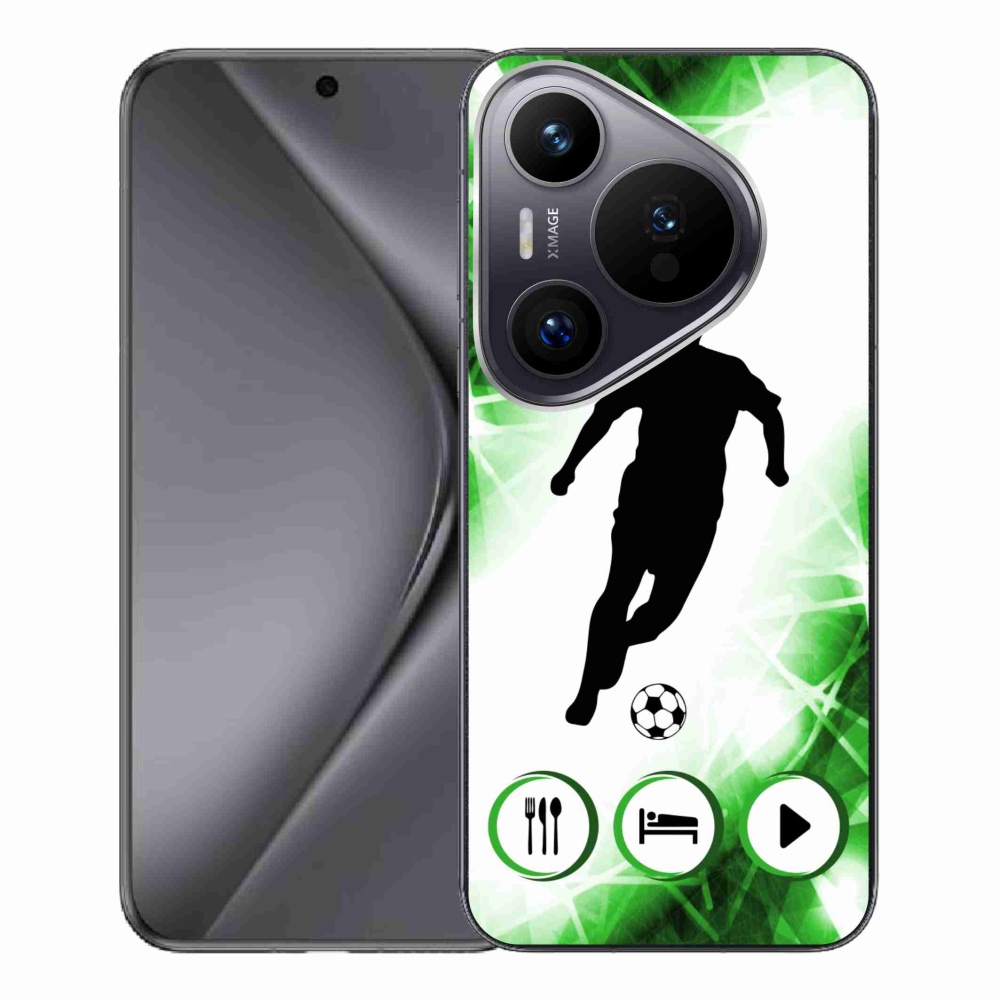 Gél borítás mmCase a Huawei Pura 70 Pro számára - focista