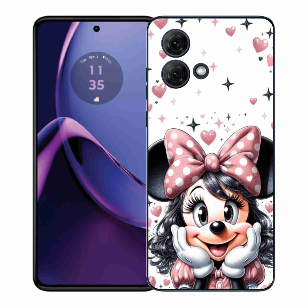 Gél védőburkolat mmCase Motorola Moto G84 5G - minnie