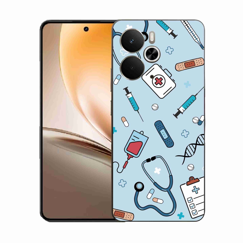 Zselés borítás mmCase a Realme 14 5G/14T 5G készülékhez - Egészségügy 1