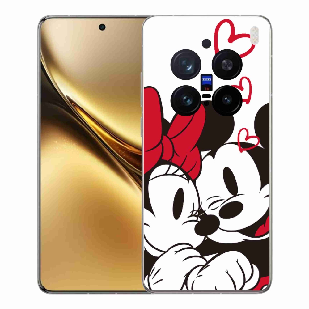 Zselés borítás mmCase a Vivo X200 Pro 5G készülékhez - minnie és mickey