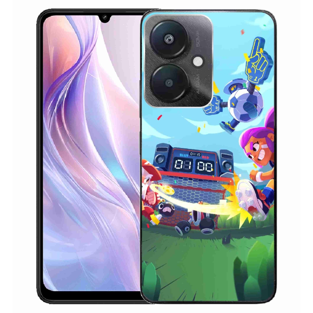 Gél borítás mmCase a Xiaomi Redmi 13C 5G-hez - verekedés csillagok 1