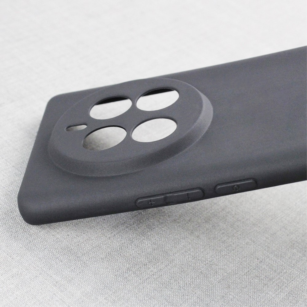 Fekete zselés tok a Realme 12 Pro 5G/12 Pro+ 5G számára