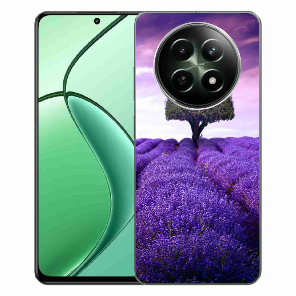 Zselés borító mmCase a Realme 12 5G/12x 5G készülékhez - levendula rét