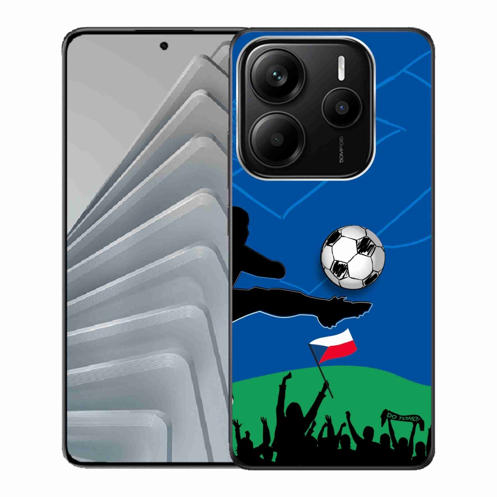 Gél borítás mmCase a Xiaomi Redmi Note 14 5G-hez - futballszurkolóknak
