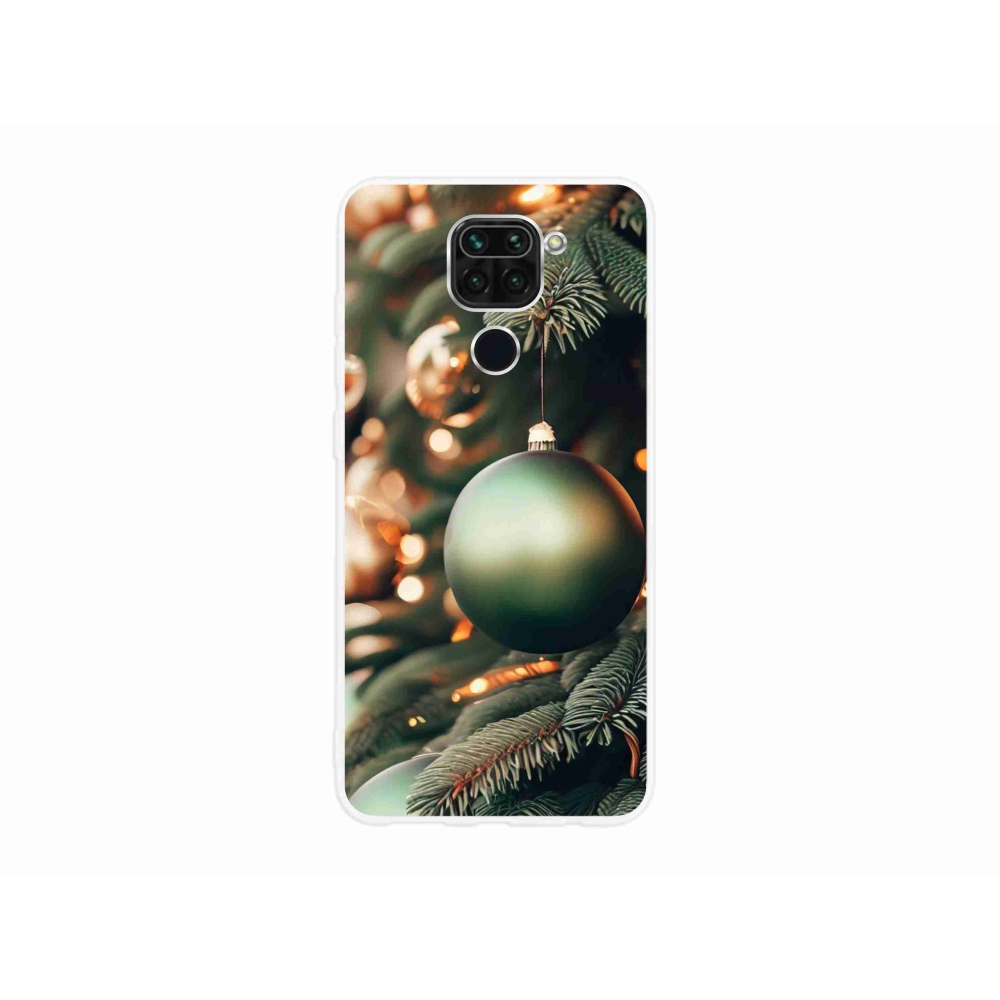 Gél borító mmCase a Xiaomi Redmi Note 9-hez - karácsonyi dekorációk 1
