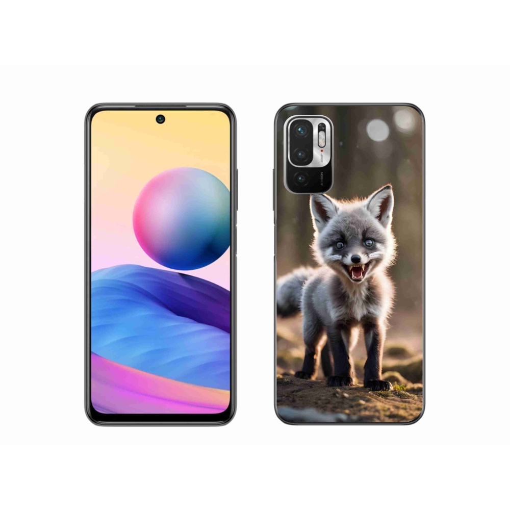Gél borítás mmCase a Xiaomi Redmi Note 10 5G-hez - angry fox