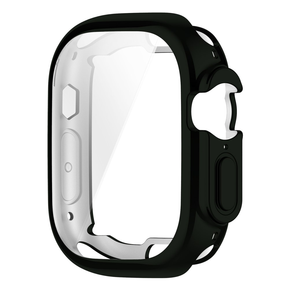 Puha, pattintható zselés védőtok Apple Watch Ultra/Ultra 2 49 mm-es órához - sötétzöld
