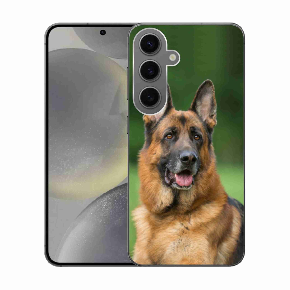 Zselés borítás mmCase Samsung Galaxy S24 - Német juhászkutya számára