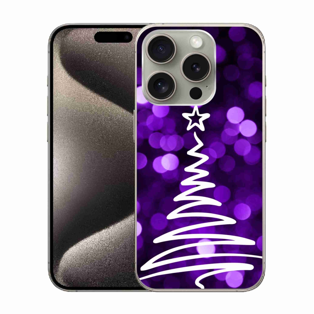 Zselés borítás mmCase iPhone 15 Pro készülékhez - fa