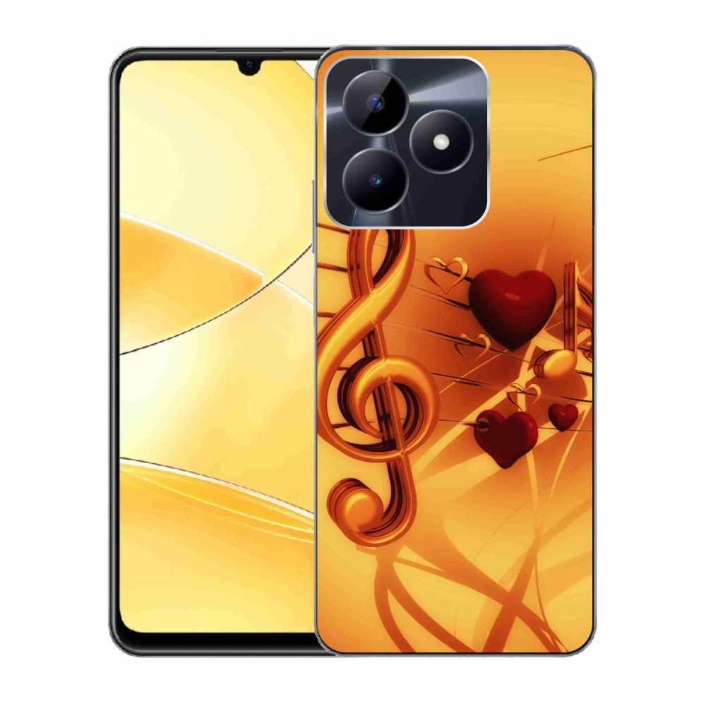 Gél borító mmCase a Realme C51/C53 készülékhez - jegyzetek