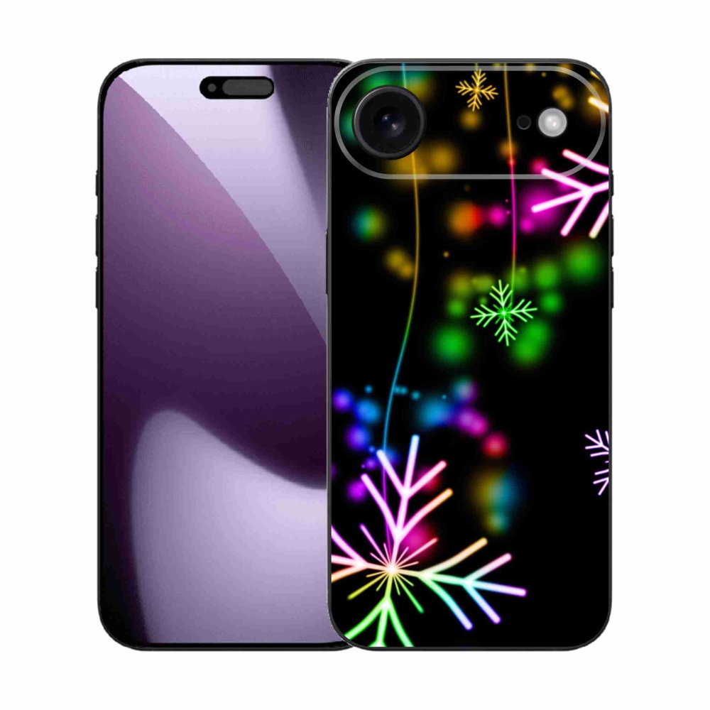 Zselés borítás mmCase iPhone 17 Air készülékhez - színes pelyhekkel