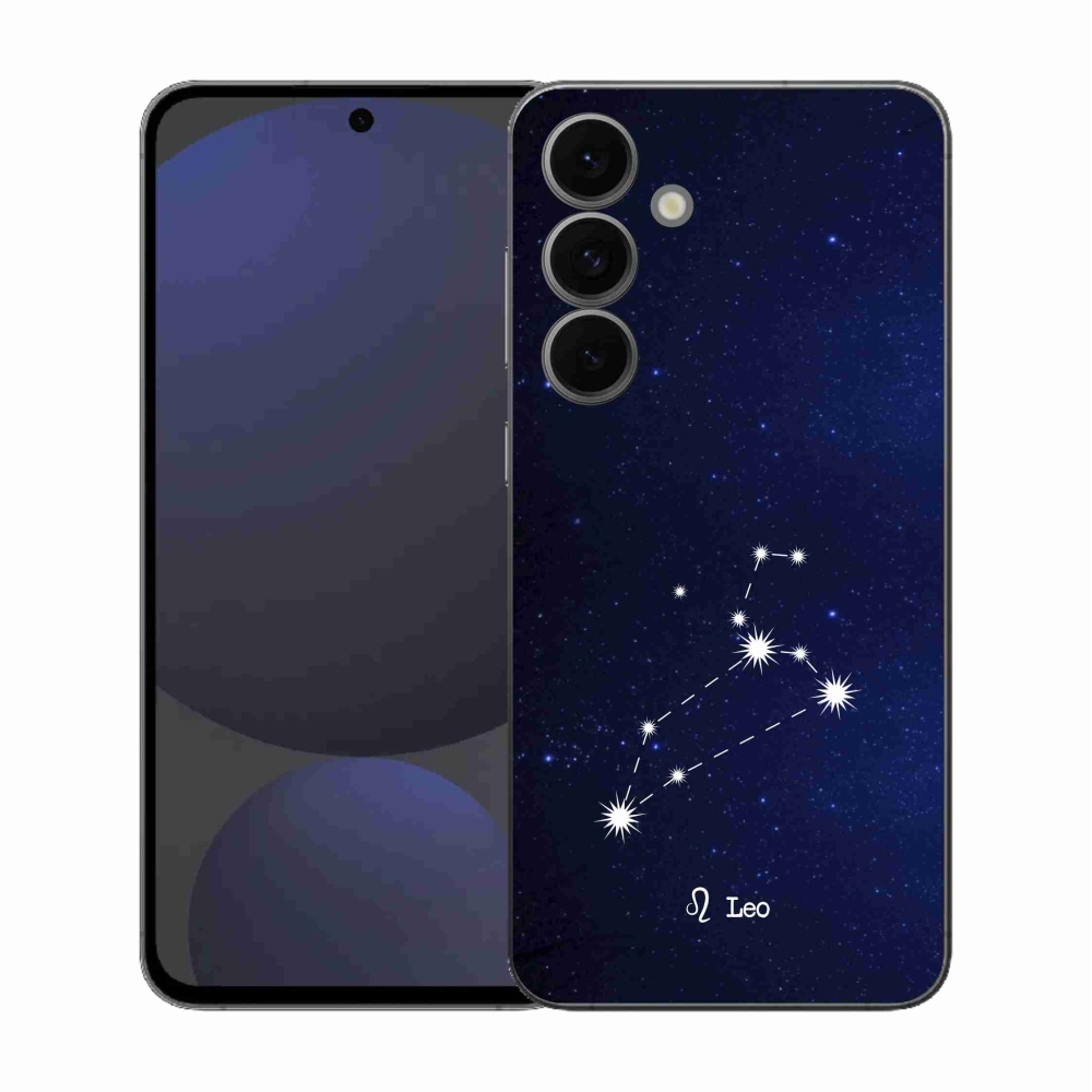 Gél borítás mmCase Samsung Galaxy S25 FE készülékhez - Oroszlán csillagkép