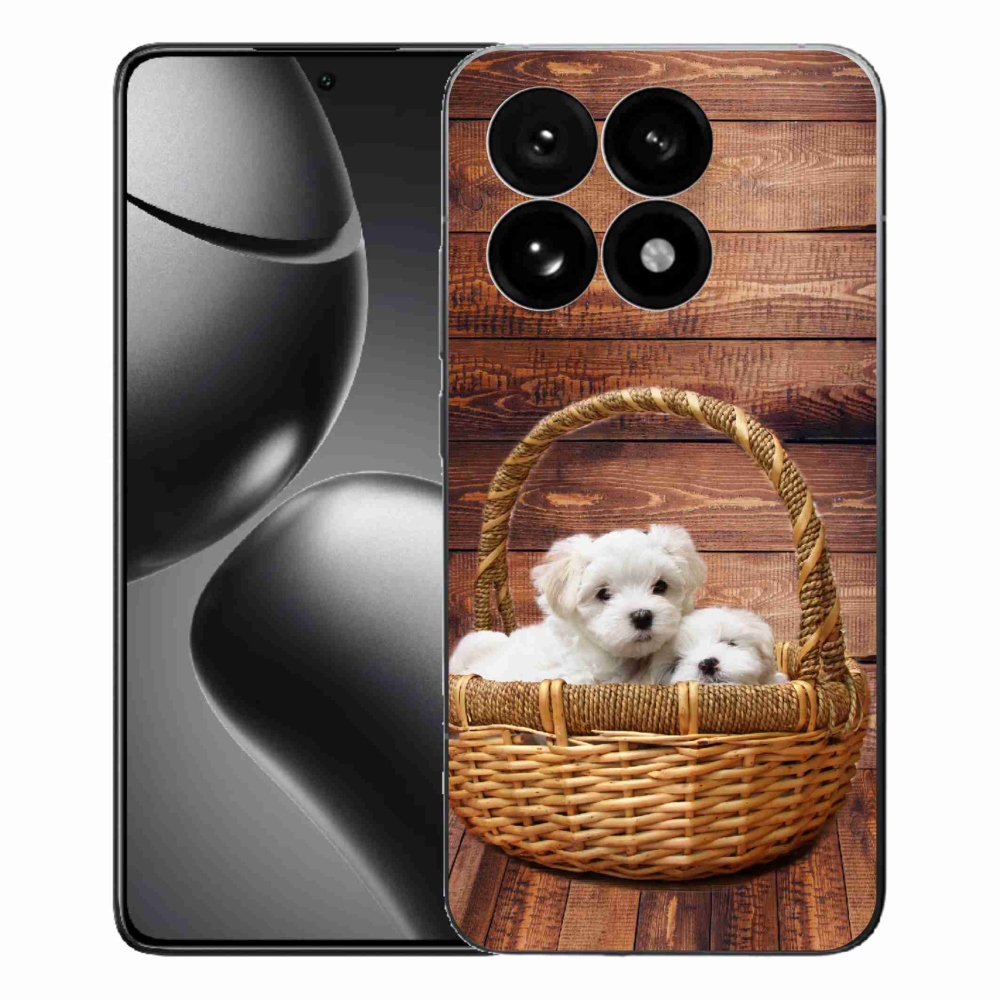 Gél borítás mmCase a Xiaomi 15T-hez - kölykök