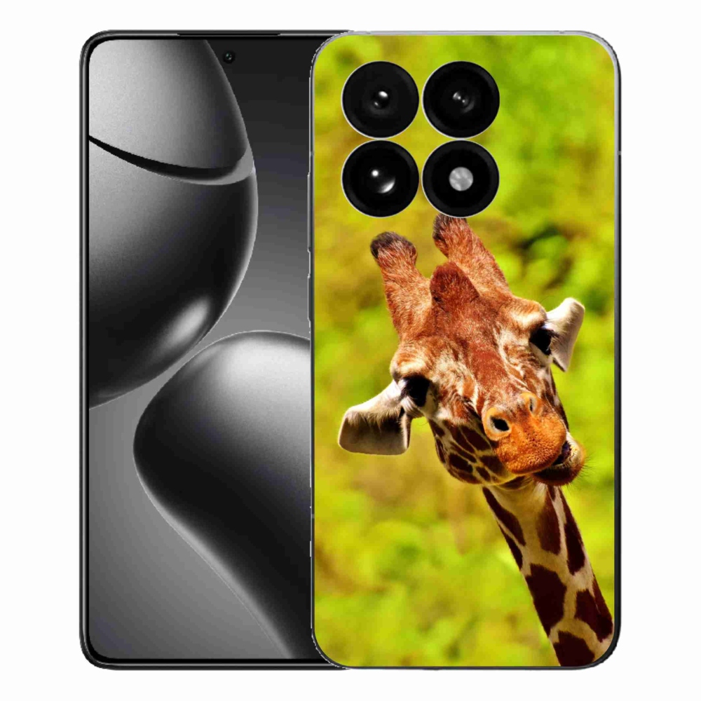 Gél borítás mmCase a Xiaomi 15T-hez - zsiráf