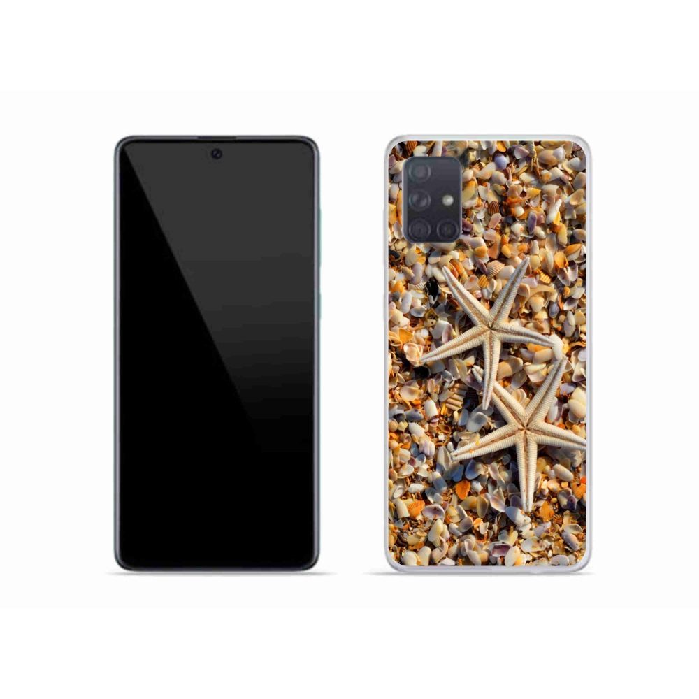 Zselés borítás mmCase Samsung Galaxy A51 készülékhez - tengeri csillag