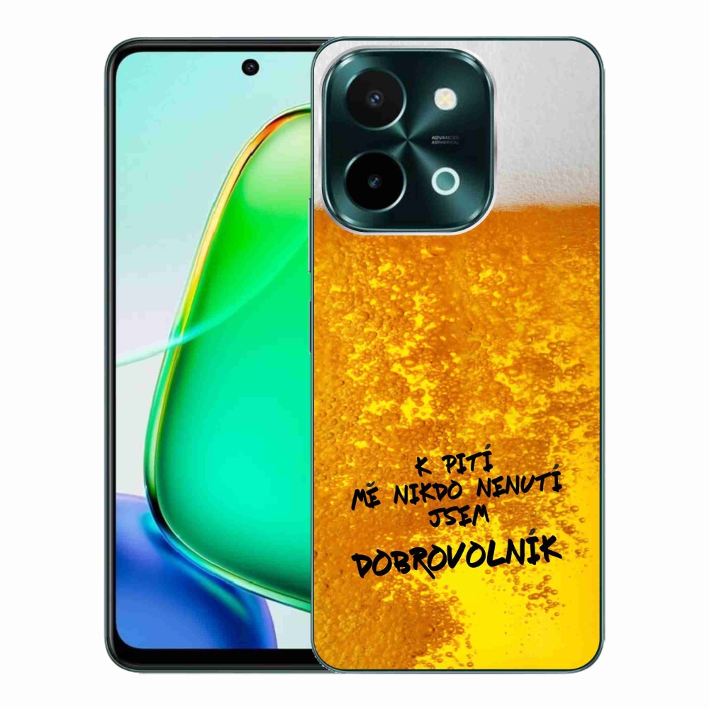 Zselés borítás mmCase a Vivo Y28-hoz - sör motívum 4